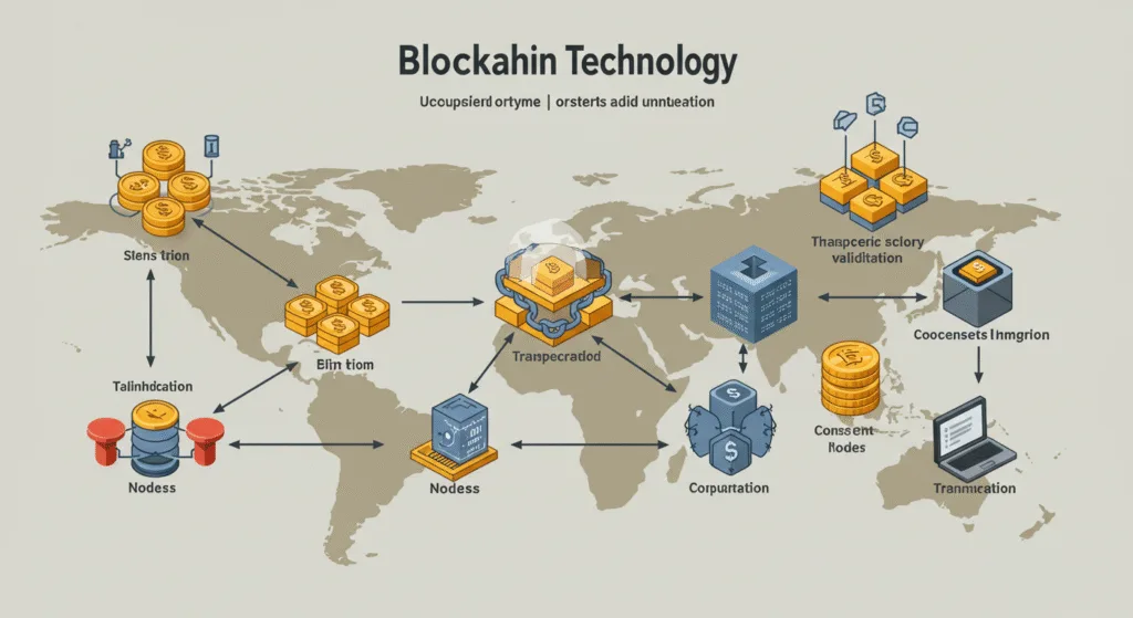 A visual diagram showing how blockchain works with nodes and transactions01 BLOG PK A visual diagram showing how blockchain works with nodes and transactions