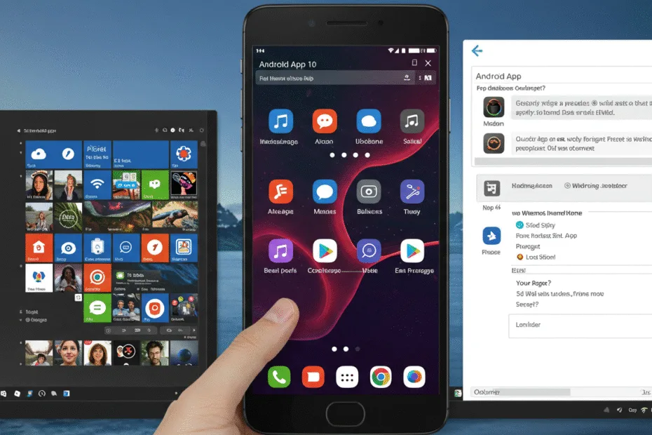Android App on Windows 10