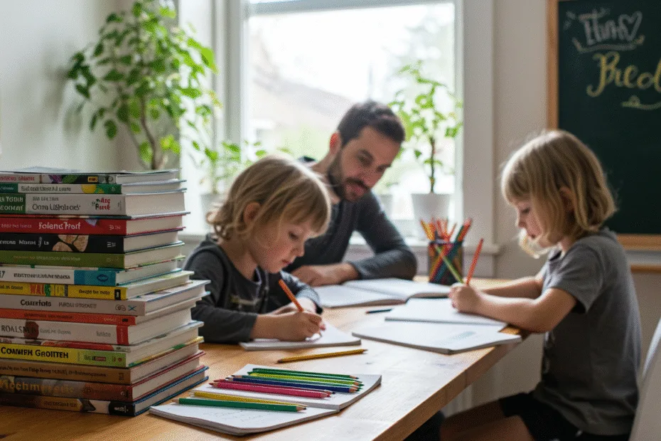 Creating a warm and inviting offline homeschool space