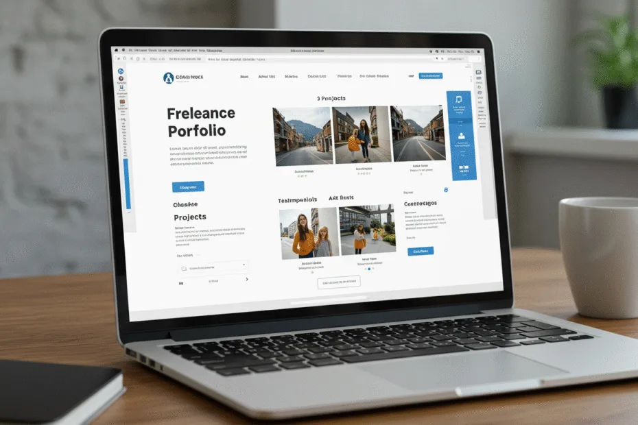 freelance portfolio website